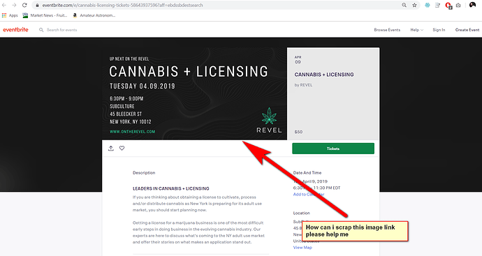 HOw can scrap this link