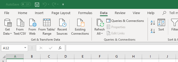 excel - data from text csv